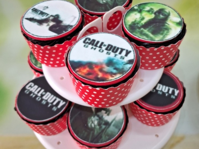 Call of Duty cupcakes