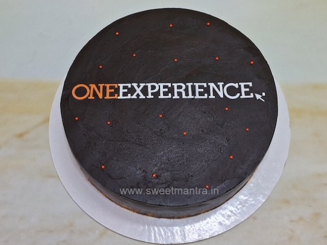 Corporate event cake