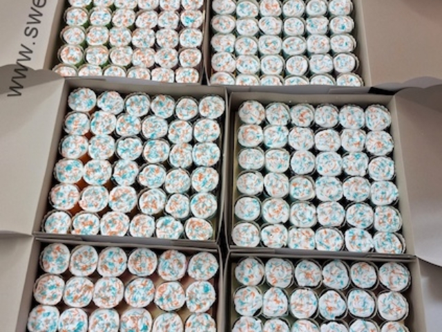 Corporate event cupcakes in bulk