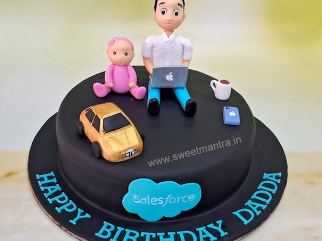 Daddy and Daughter cake
